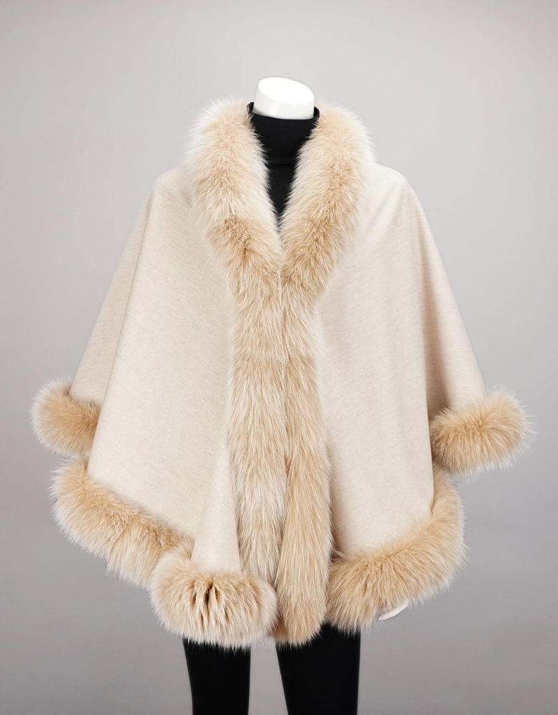 Loro Piana Medium Round Cape- Ivory