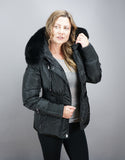 Belted Sporty Jacket-Black