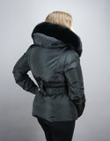 Belted Sporty Jacket-Black