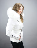 Belted Sporty Jacket-White