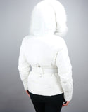 Belted Sporty Jacket-White