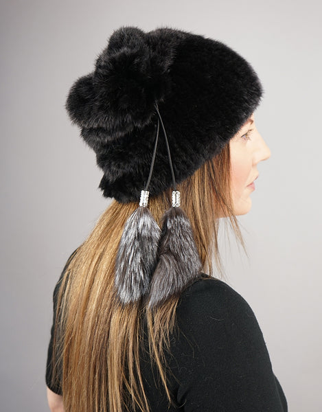 Draw Slouch Hat - Black Mink