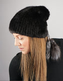 Draw Slouch Hat - Black Mink
