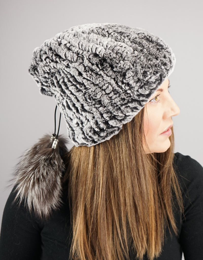 Draw Slouch Hat - Black Snow