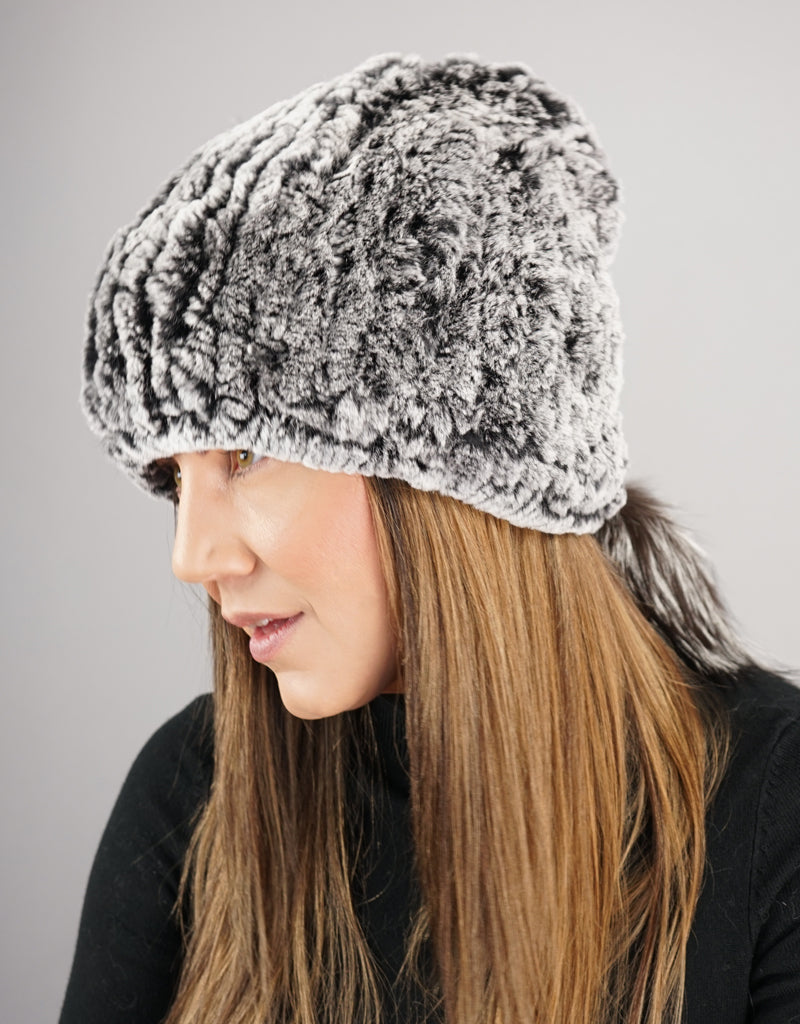 Draw Slouch Hat - Black Snow