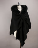 Hooded Wrap with Loop 