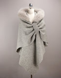 Hooded Wrap with Loop 