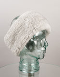 Stretch Mink Headband-Sapphire