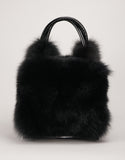 Double Handled Fox Bag - Black