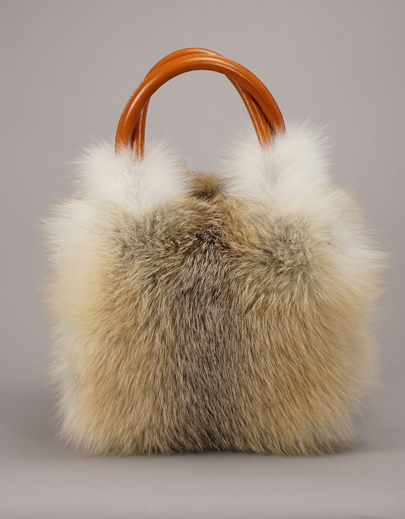 Double Handled Fox Bag - Golden Island