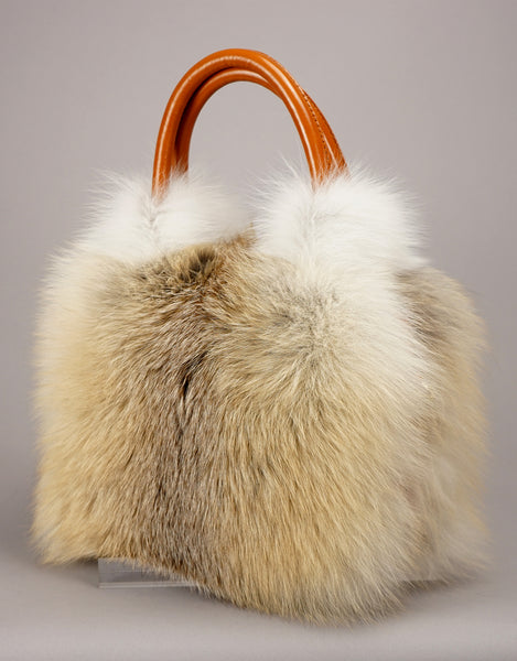 Double Handled Fox Bag - Golden Island