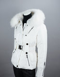 Belted Sporty Jacket-White