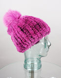 Classic Pom Pom Hat - Magenta