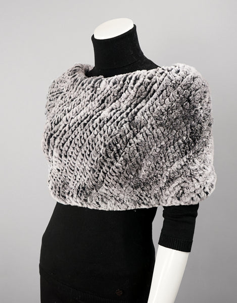 Stretch Cowl - Black Snow