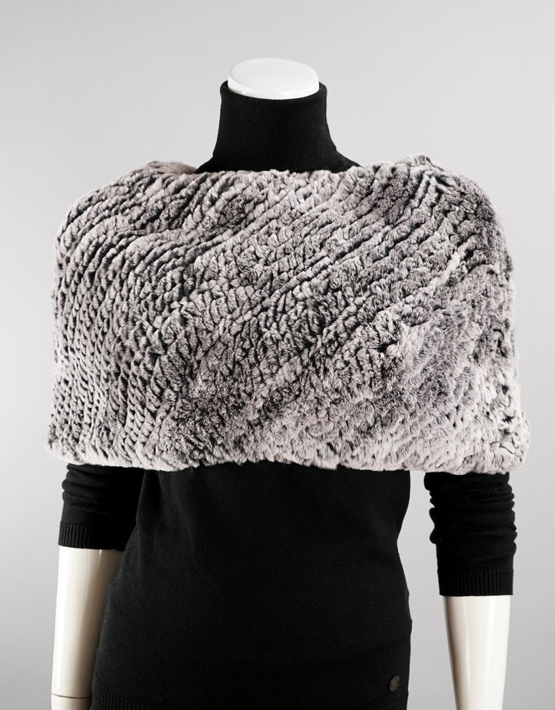 Stretch Cowl - Black Snow
