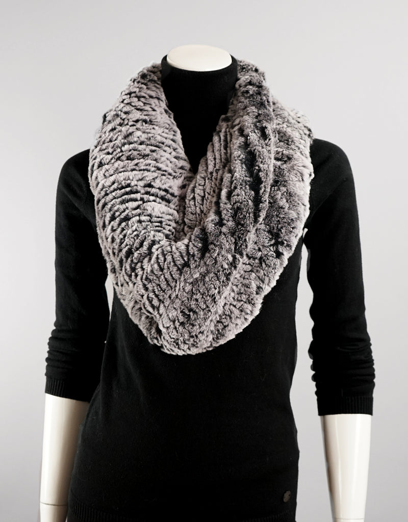Stretch Cowl - Black Snow