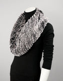 Stretch Cowl - Black Snow