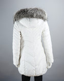 Fitted Down Stroller - White Silver