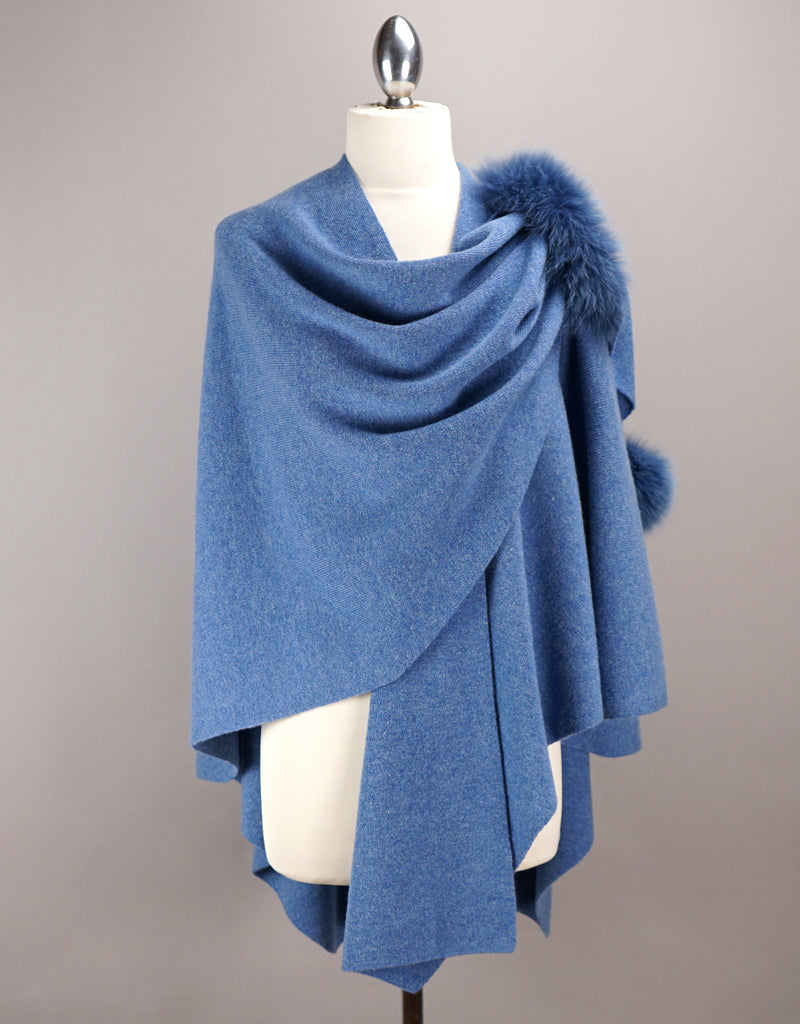 Loop "Pull Thru"  Wrap - Denim Blue