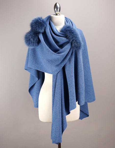 Loop "Pull Thru"  Wrap - Denim Blue