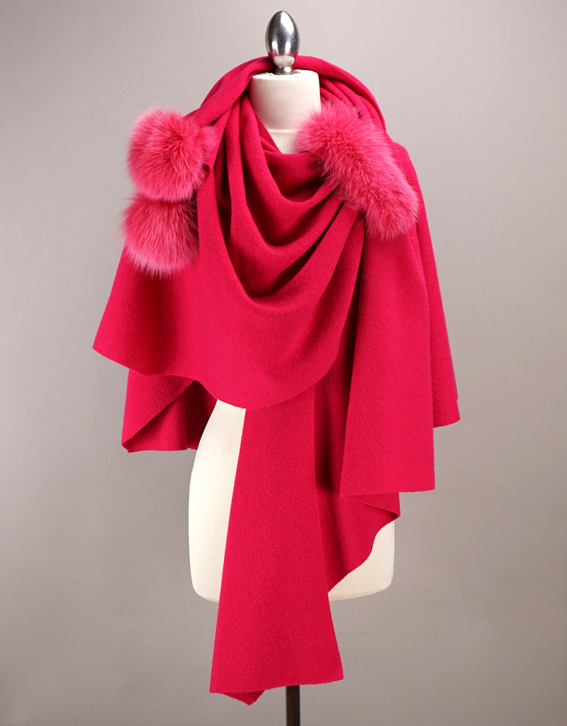 Loop "Pull Thru"  Wrap - Fuchsia