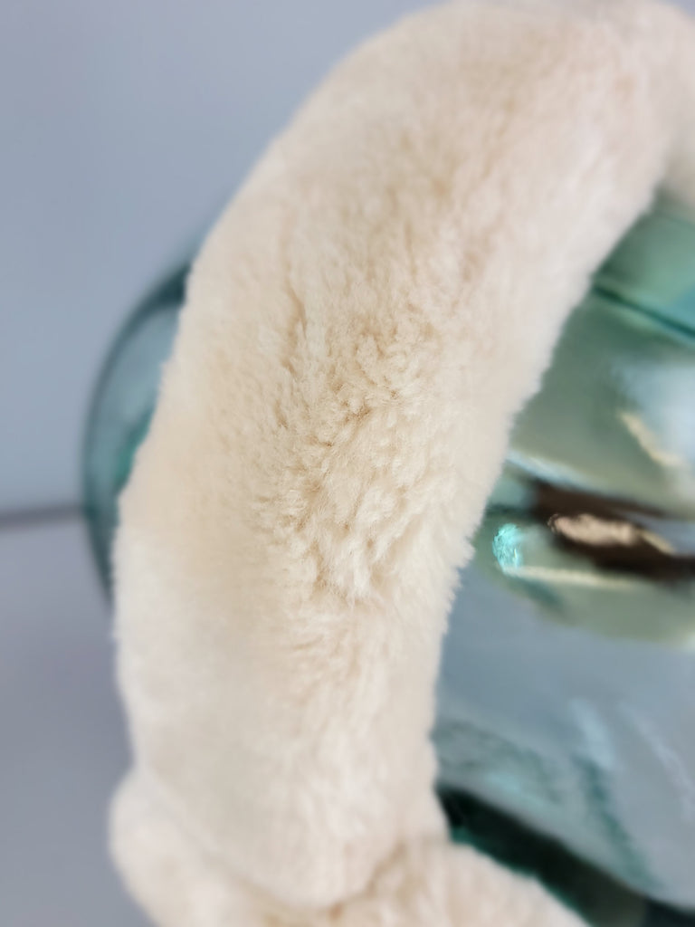 Fur Earmuff- Rosebeige