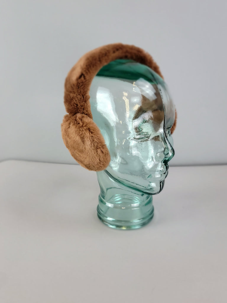 Fur Earmuff- Coffee