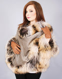 Alpaca Blend Medium Cape- Brown