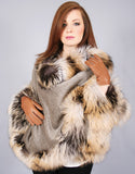 Alpaca Blend Medium Cape- Brown