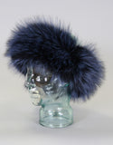 Wide Fur Headband-Cross