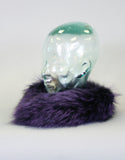 Wide Fur Headband-Cross