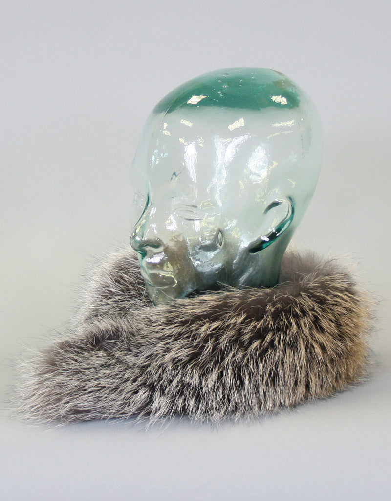 Wide Fur Headband-Cross