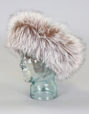 Wide Fur Headband-Cross