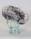 Wide Fur Headband-Cross