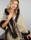 Printed Cashmere Shawl- Sahara