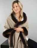 Printed Cashmere Shawl- Sahara