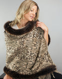 Printed Cashmere Shawl- Sahara