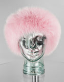 Fur Headband- Pink