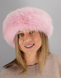 Fur Headband- Pink