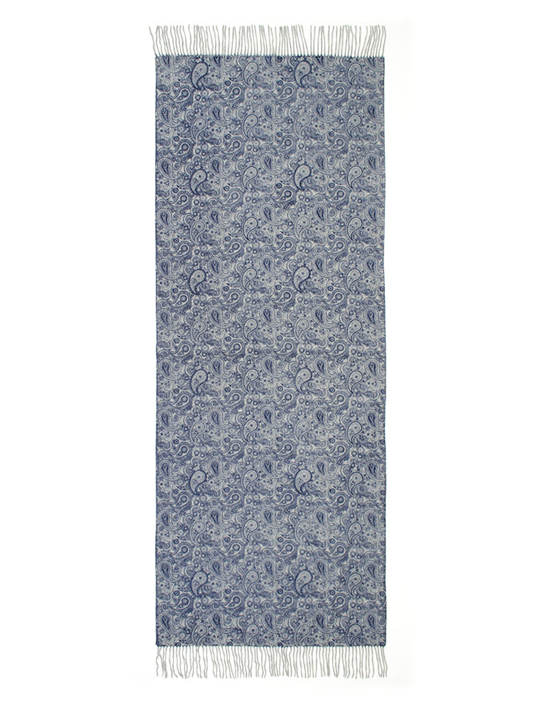 Cashmere Shawl- Azure