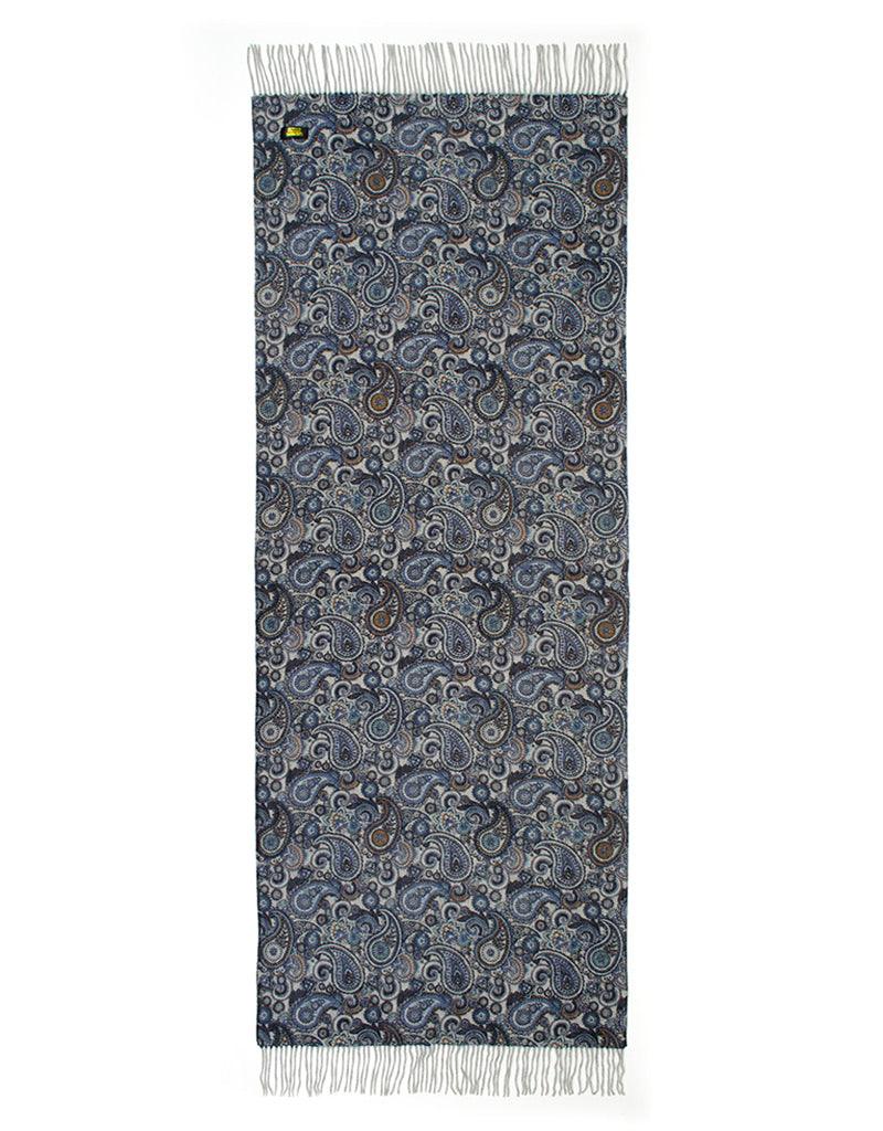 Cashmere Shawl- Azure