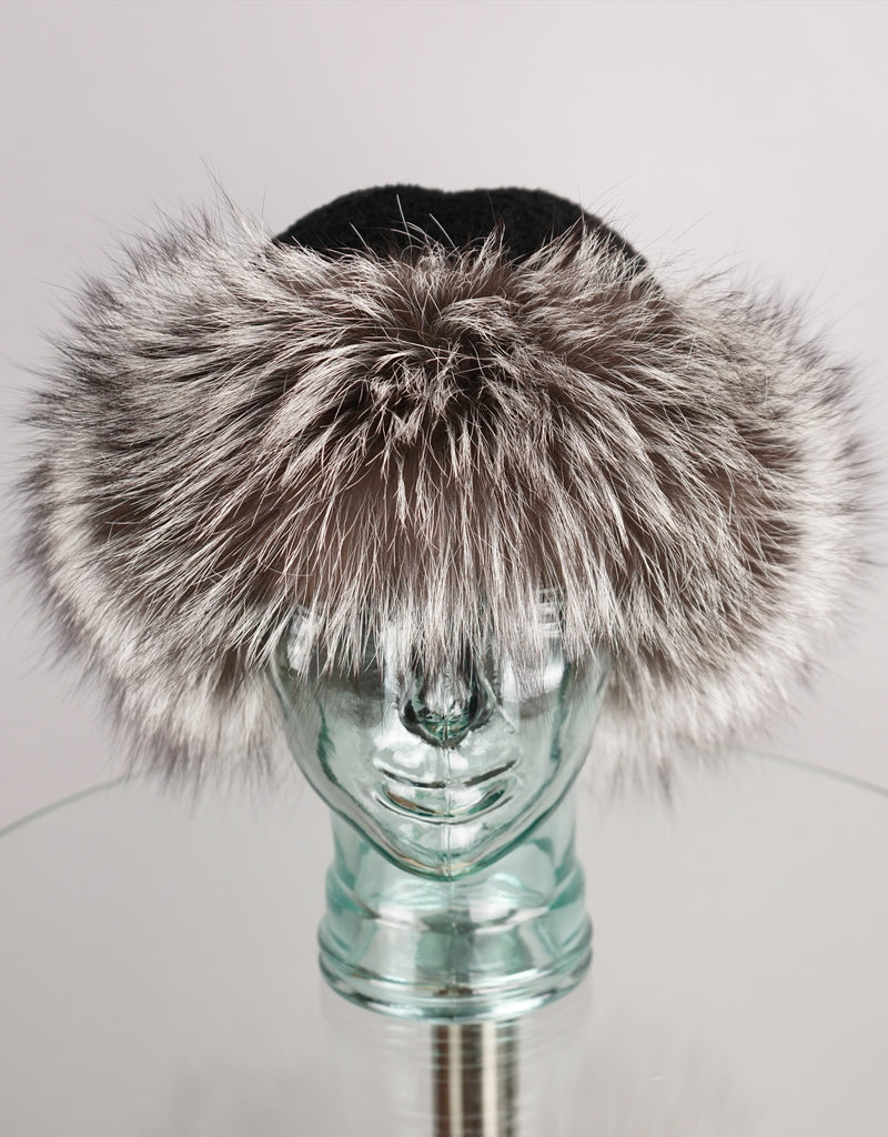 Soft Top Hat - Black Silver