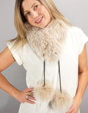 Pom Pom Headband - Blush