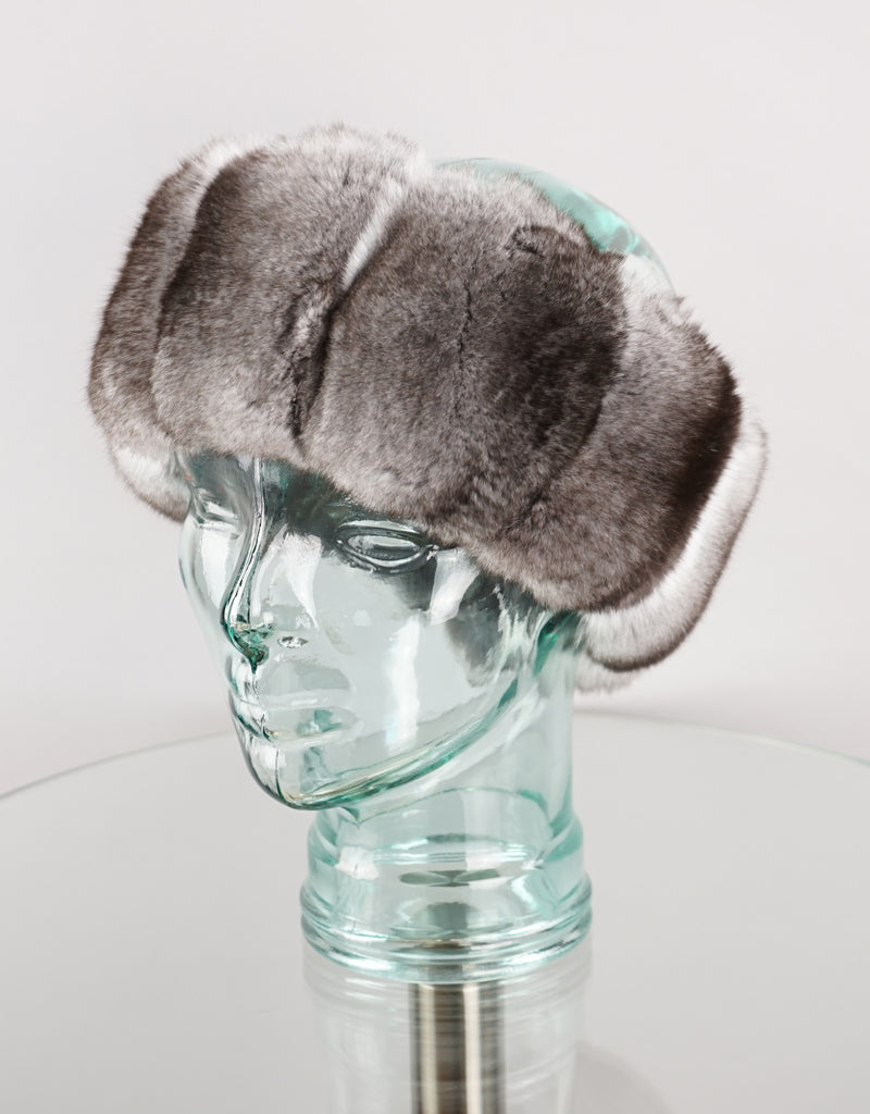 Wide Chinchilla Headband- Natural