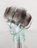 Wide Chinchilla Headband- Natural