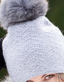 Chevron Toque - Grey