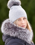 Chevron Toque - Grey