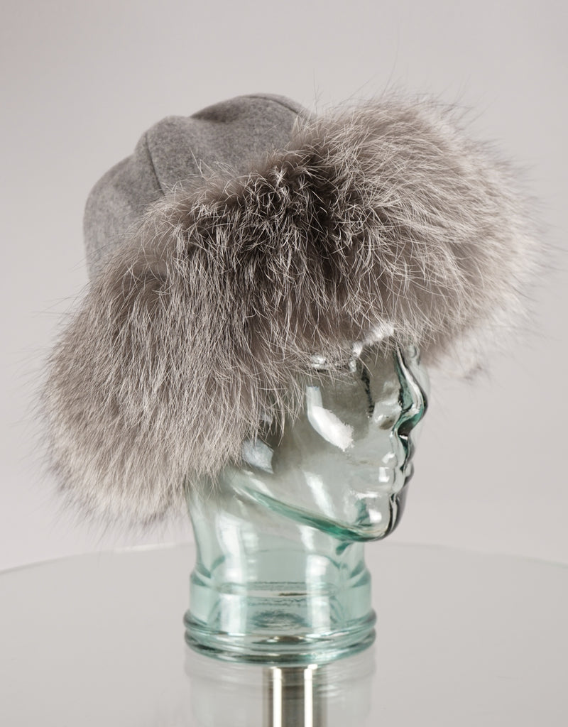 Soft Top Hat - Light Grey Pearl