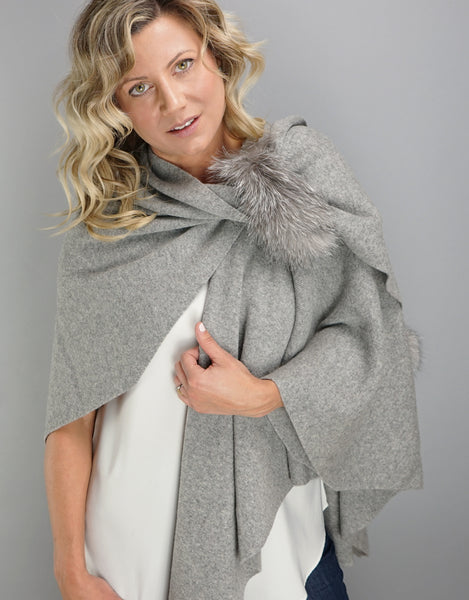Loop "Pull Thru"  Wrap - Grey