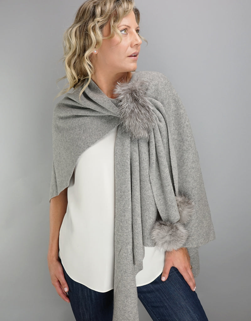 Loop "Pull Thru"  Wrap - Grey